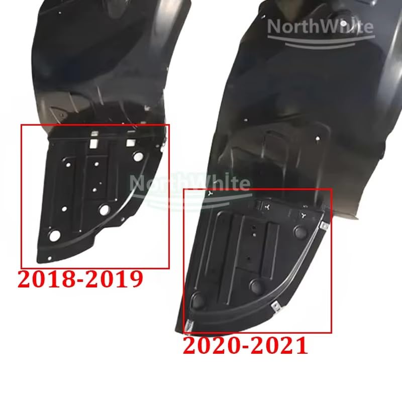 Moulure passage roue Baojun 530 2018-2021 avant gauche - 4
