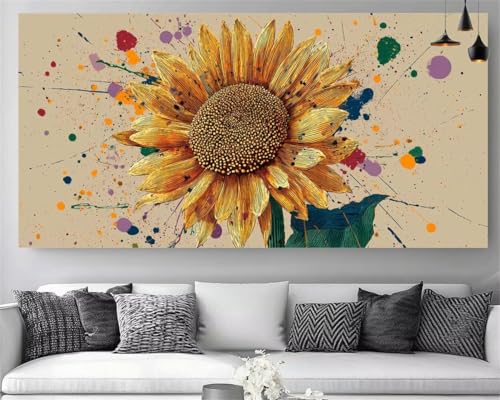 DIY Peinture Diamant 5D Tournesol, Idée Cadeau Créatif Original