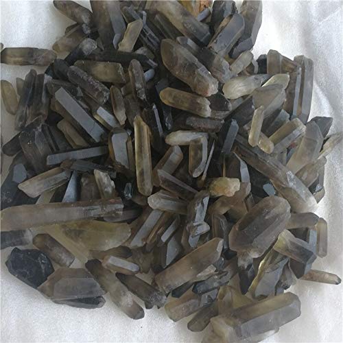 Decorative Stone 100G Natural Tibetan Black Quartz Crystal Point Specimen