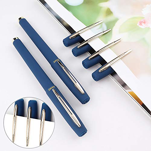 Bolígrafos gel roller BaoKe 1.0mm, pack de 12 azul miniatura 3