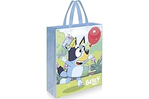 Multi-Color Plastic Tote Gift Bags Bring Vibrance to Birthday Celebrations (1 Pc.)