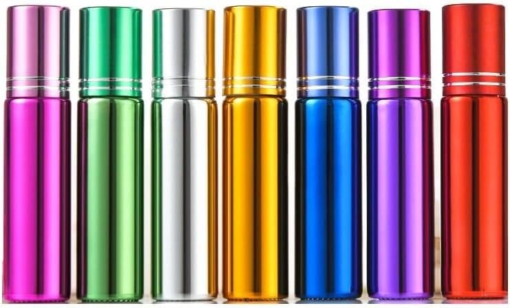 Mini Bottiglie Di Profumo Da Viaggio, Atomizzatore Di Profumo 1p Conchiglia Elettrolitica Fodera In Vetro Sfera Sub Bottiglia Di Profumo Ricaricabile Contenitore Da Viaggio Portatile Ricaricabile (Col