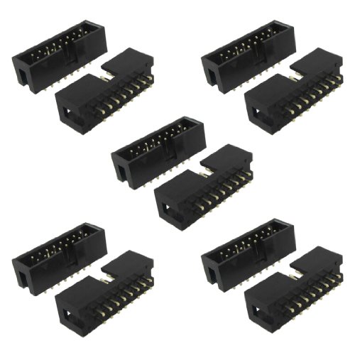 Accesorios audio y video Aexit 2x8 pines IDC 10 piezas miniatura 1