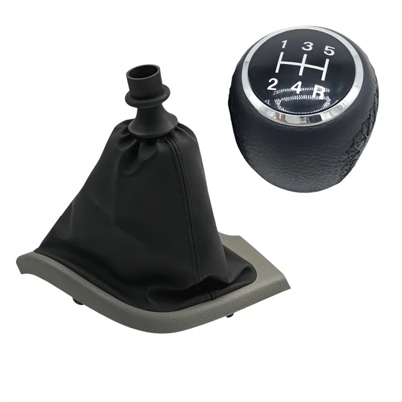 tusgt Gear Shifter Knob Head for Citroen for Jumper for Relay for Peugeot for Boxer for Fiat for Ducato Gear Shift Knob Shifter Lever Stick Gaiter Boot(B0394-K0104)