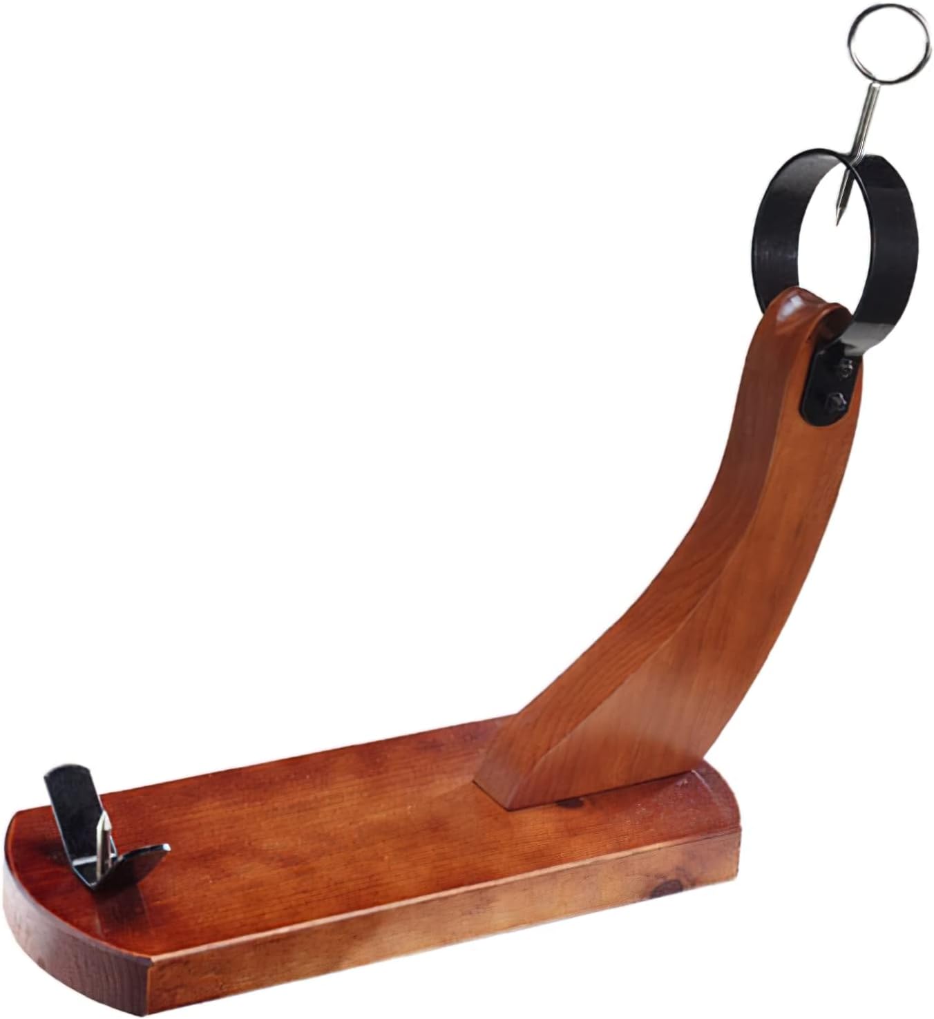 Buarfe Huelva Ham Stand Jamonprive Design - Spanish Ham Holder, Multicolor, 41.5 x 18.49 x 8.51 cm