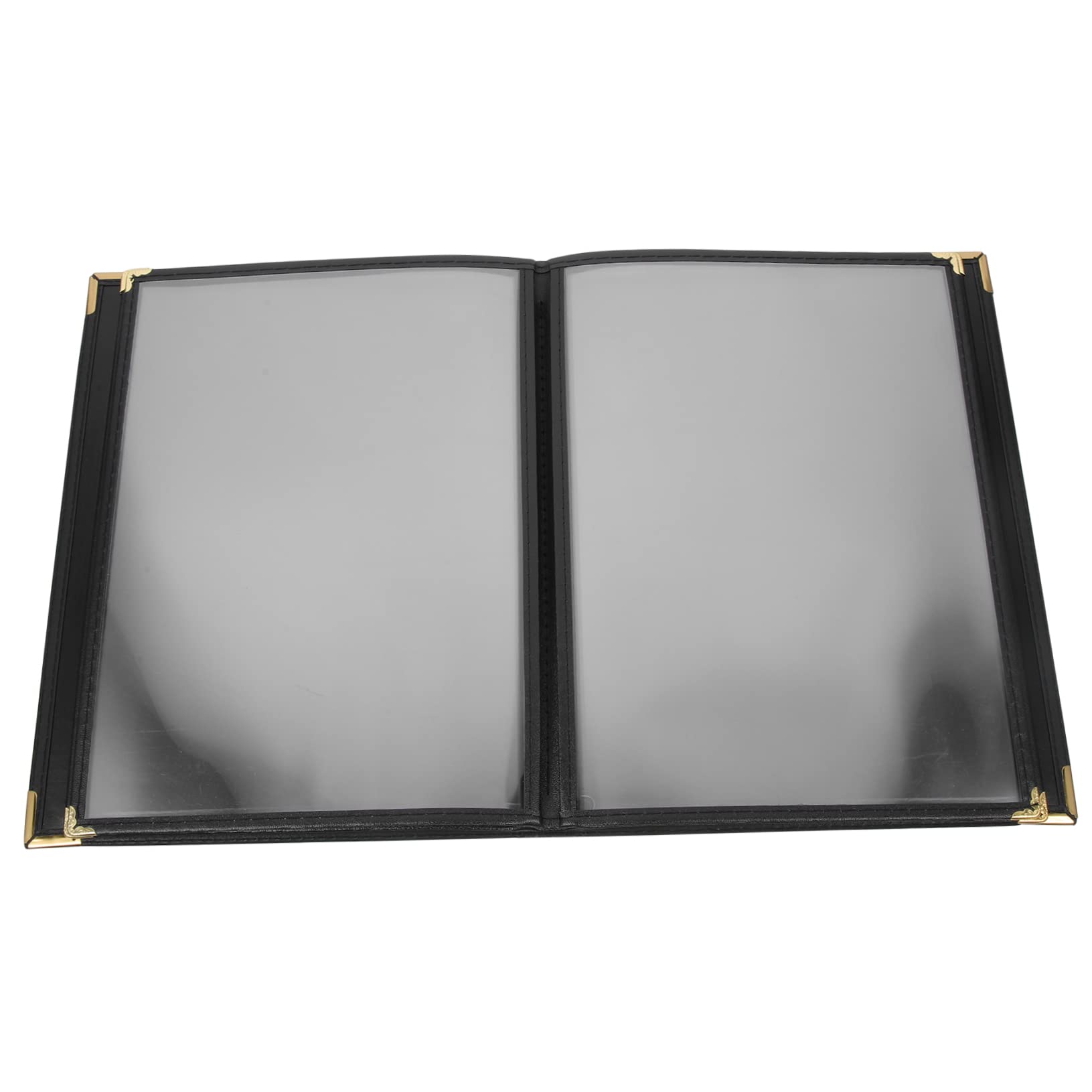 Cabilock PVC Menu Cover Holders for Tables Restaurant Menu Covers Stain Resistant