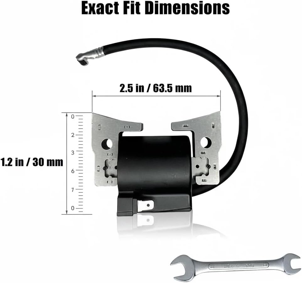 Golf Cart Ignition Kit, RPM Rev Limiter, Coil and Module Set for Kawasaki FE290D FE350D, Club Car DS and Precedent 1997-UP
