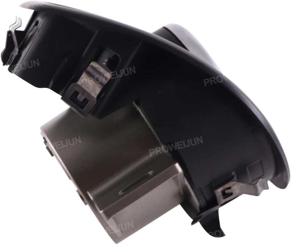 Car Clock Replacement dial Compatible with Porsche Boxster 2014-2015 Car Sport Chrono Stopwatch Mounted Dashboard Instrument Panel (Black Cover & Yellow Stopwatch)