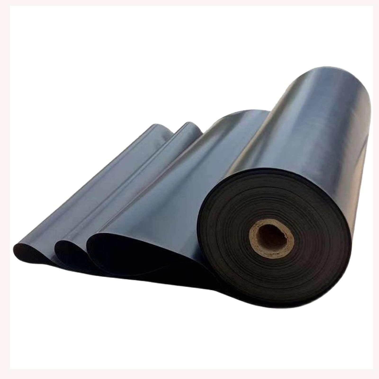 Rivestimento per laghetto da 2 x 2 m, membrana nera per piscine da giardino, ideale per pesci koi e piante acquatiche, copertura paesaggistica resistente alle intemperie