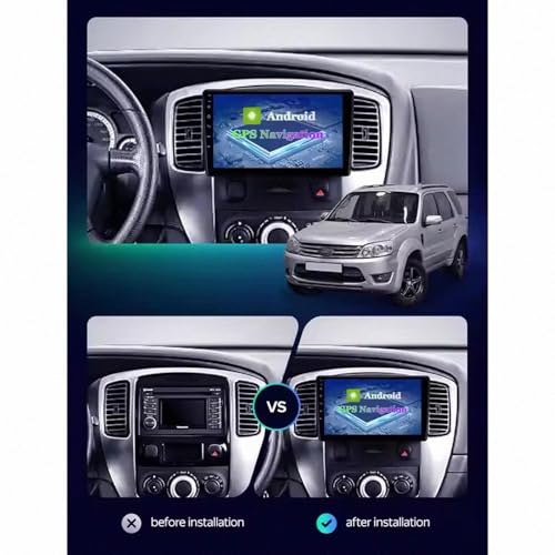 Radio coche Carplay para Escape 2007-2012: viaja conectado con Bluetooth 2