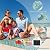 Lahome Waterproof Outdoor Rug 6x9 ft, Reversible Plastic Straw Patio Rug for Camping, RV Mat Outside, Indoor Outdoor Carpet for Porch Deck Backyard Camper Picnic, Light Blue and Green 6x9