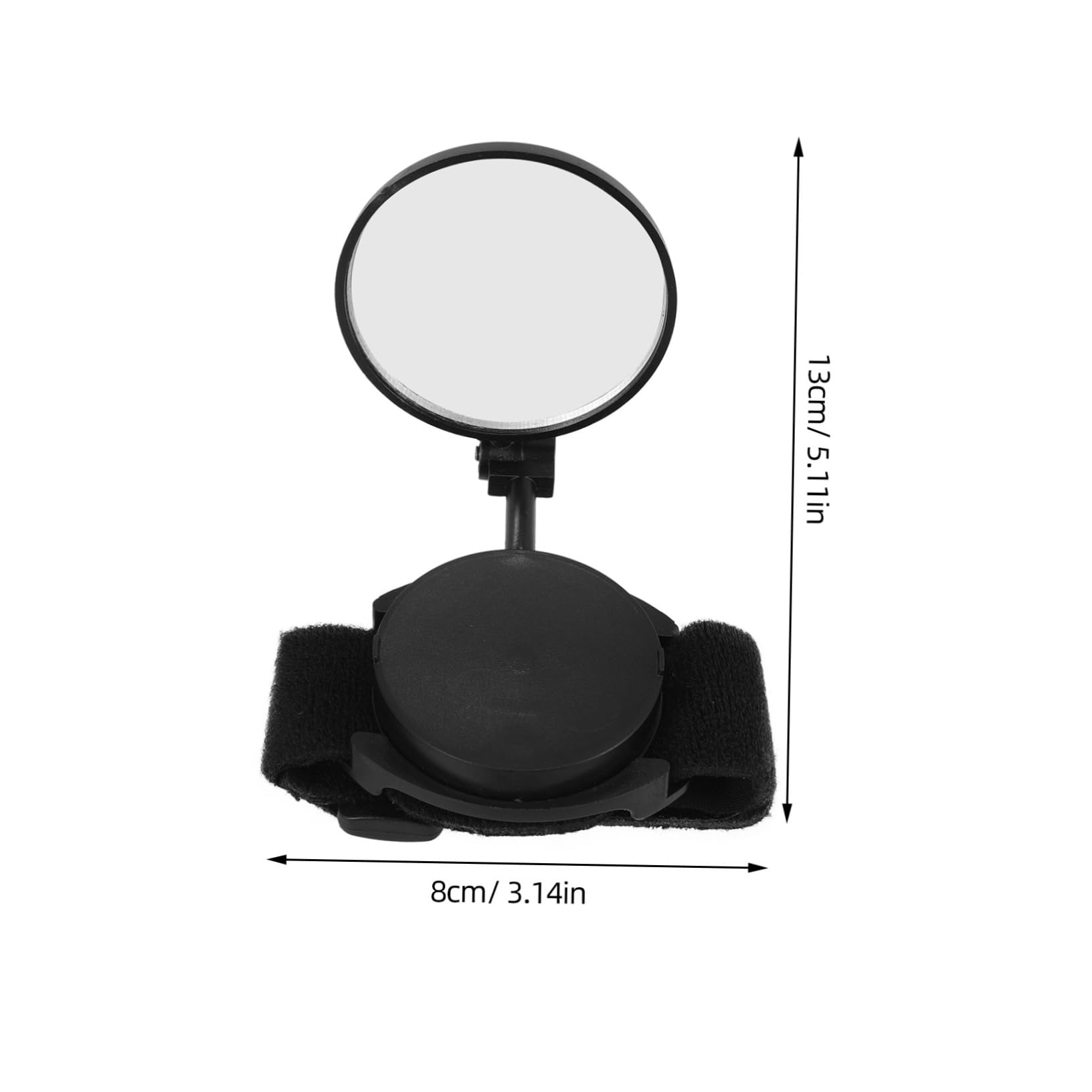 Homoyoyo Rétroviseur De Poignet Rotatif à 360° Pour Vélo - Accessoire Réfléchissant Idéal Pour Cyclisme Et Route