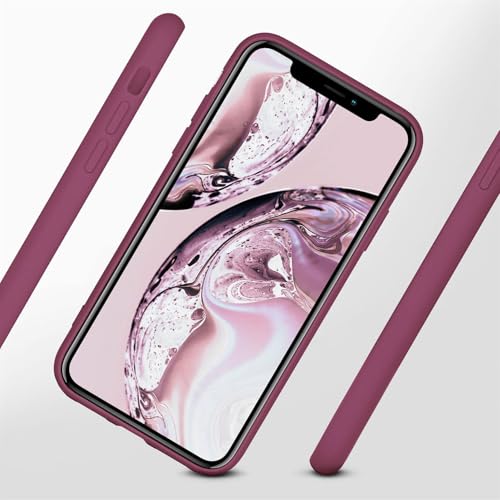 Coque iPhone XR silicone souple prune coque arrière antichoc - 2