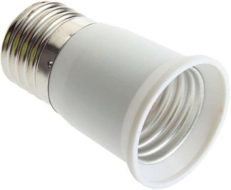 YI Lighting E26 to E26 Socket Extender, E26 Medium Lamp Bulb Socket 1.25 Inch Extension (1-Piece)