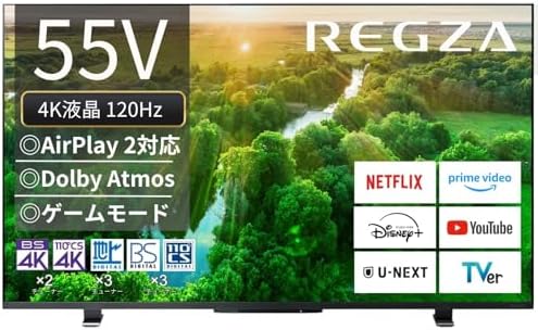 Amazon | レグザ 55インチ 4K液晶テレビ 55Z570L 4Kチューナー 
