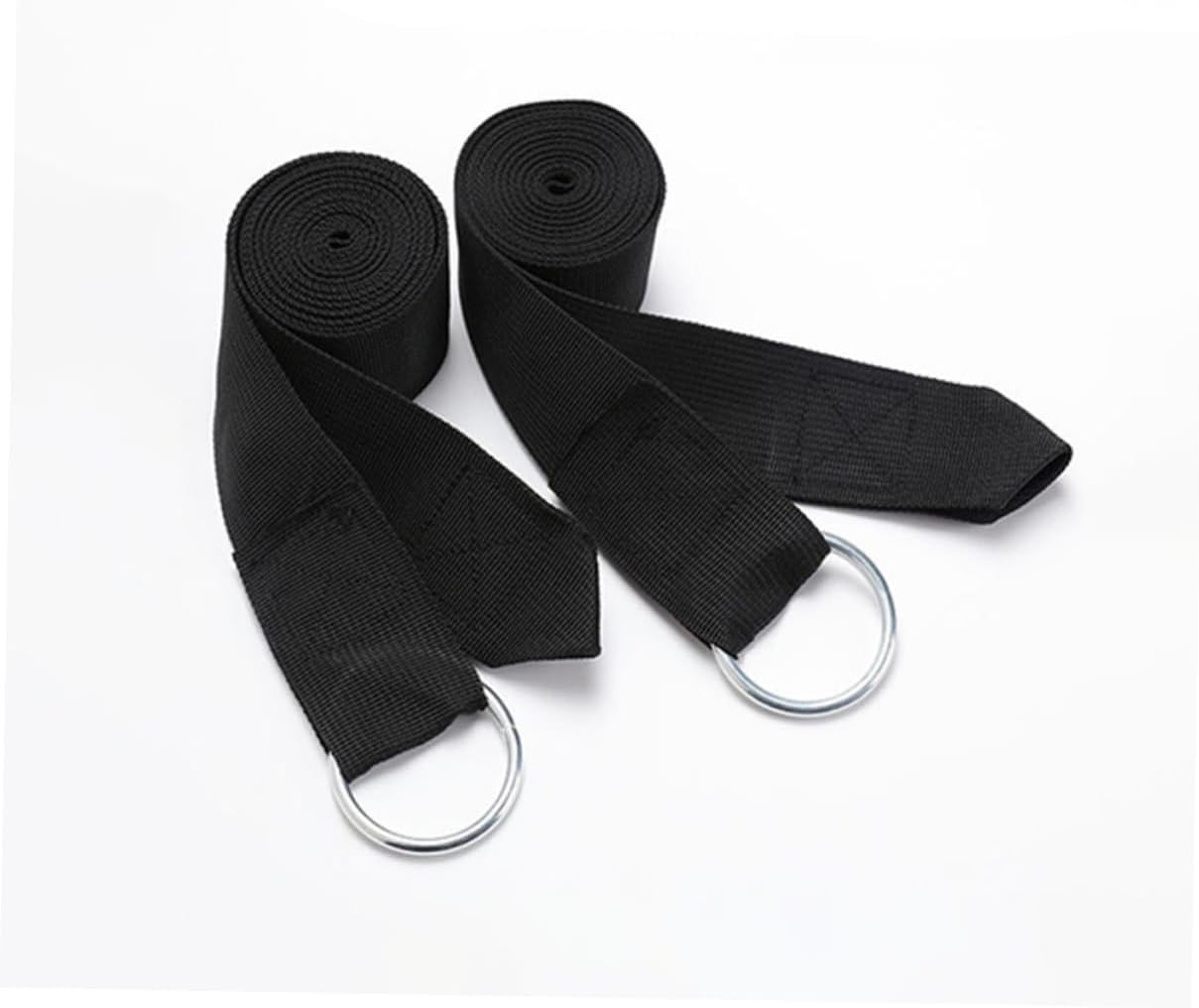 6Pcs Tree Swing Hanging Ropes Heavy Duty Straps for Outdoor Hammocks Includes S Hooks Durable and Safe for Varying Weather Conditions