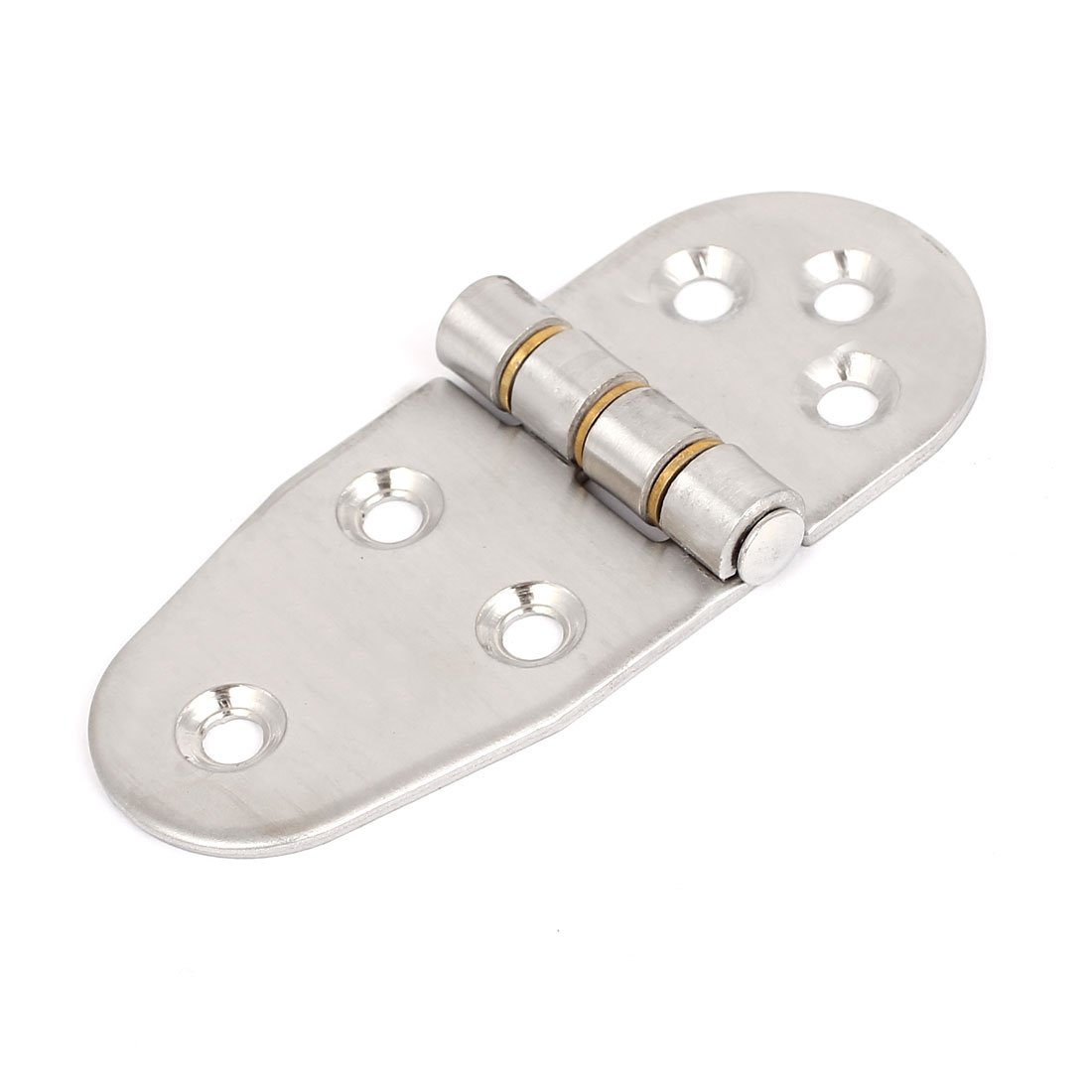 Aexit 6mm Mount Clothes Hangers Hole Cupboard Cabinet Closet 304 Stainless Steel Door Children's Clothes Hangers Butt Hinge