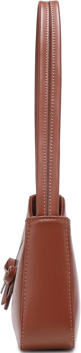 Women's Shoulder Bag,Hobo Purse with Bow, Y2K Trendy Crossbody Bag, Small Purse for Women-Lightweight,Trendy Handbag - Image 2