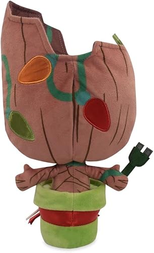 Miniatura 3 de Marvel Groot - Peluche navideño iluminado, Guardianes de la Galaxia, 10 pulgadas