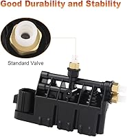 Vista 4 de JDMON Suministro de bloque de válvula de suspensión de aire compatible con Range Rover 2006-2013 Land Rover Discovery 3/LR3 2005-2009 4/LR4