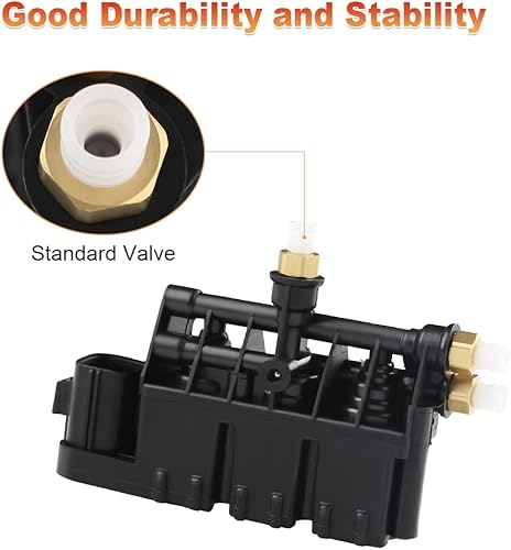 Miniatura 4 de JDMON Suministro de bloque de válvula de suspensión de aire compatible con Range Rover 2006-2013 Land Rover Discovery 3LR3 2005-2009 4LR4 2010-2015
