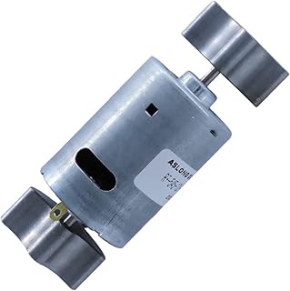 DC 12-24V 4000RPM Brushed Vibration Motor Double-Head High Torque Electric Vibrating Motors with 2 Iron Rotating Vibrator RF-545