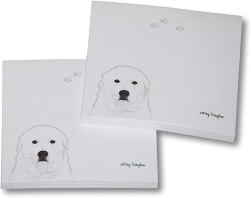 Bloc de notas adhesivas Great Pyrenees - 100 hojas