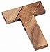 Logica Juegos Art. T Puzzle - 100 Puzzles en 1 - Rompecabezas de Madera Preciosa - Dificultad 4/6 Extrema - Puzzle Geometrico - Serie Euclide