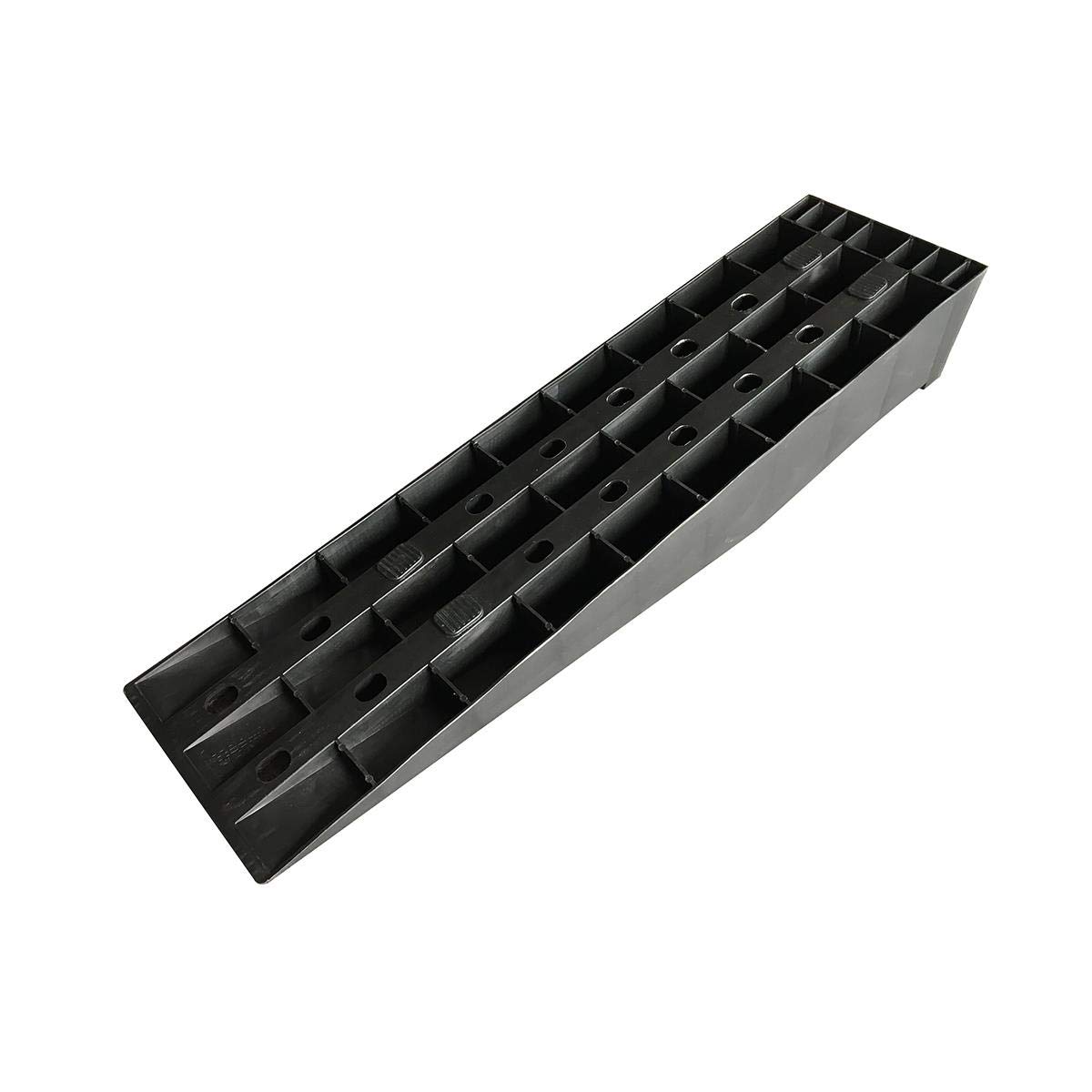 KATSU Tools 2 Heavy Duty Plastic Ramps Garage Workshop Car Service (Low Profile)