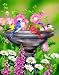 Bricolage peinture à l'huile par numéros abstrait Animal décoration de la maison coloriage par numéros oiseau peinture acrylique cadeau Unique Art mural A3 40x50 cm