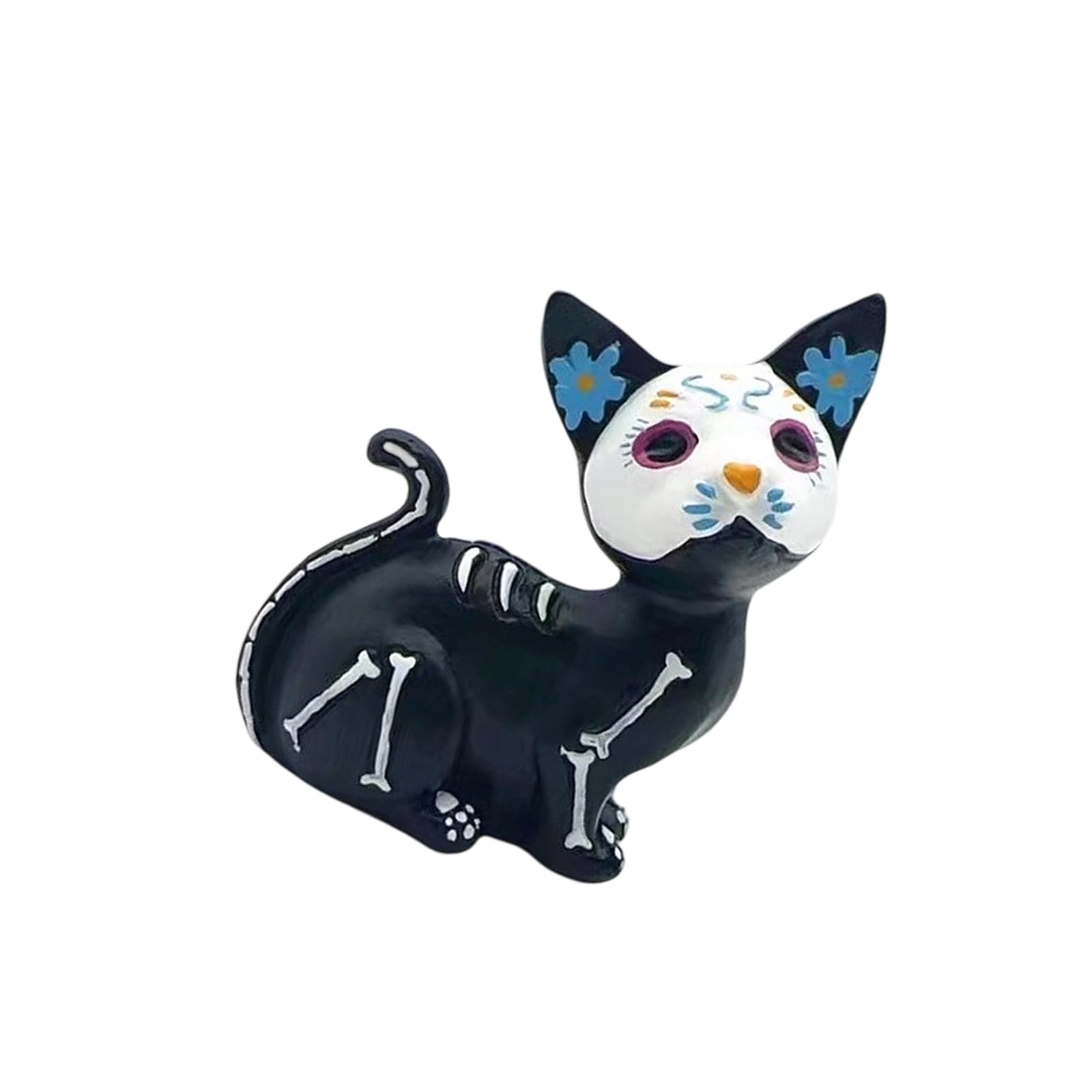 APGLSXY Handcrafted Halloween Resin Animal Sculptures Indoor/Outdoor Shelf Centerpiece Resin Holiday Ornament