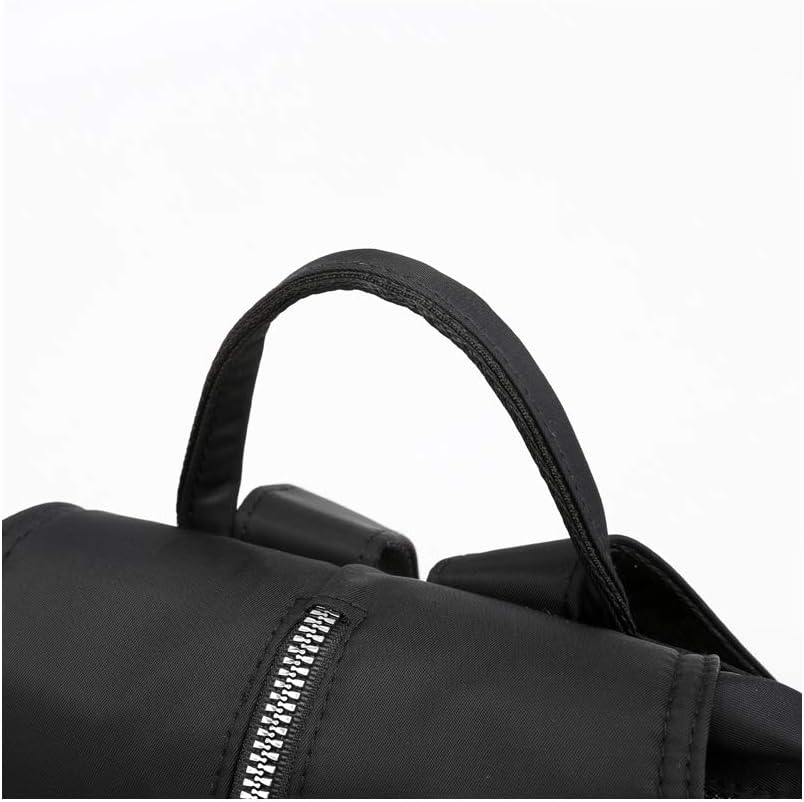 Elephant Lightweight Waterproof Rucksack Nylon Anti Theft Canvas Black Backpack Lovely Unique Elephant Gifts for Women and Girls, 263310cm - Image 4