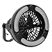 Ventilateur de Camping Ventilateur de Tente Facile à Transporter avec Crochet de Suspension Ventilateur de Plafond de Camping, Lumières LED Lumineuses Ventilateur Rechargeable de Camping,