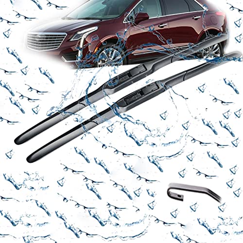 Balais d'essuie-glace avant 24" + 20" pour Cadillac XT5 2016 à 2020
