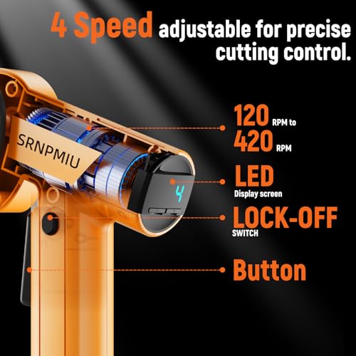 Electric Cardboard Box Cutter, Rechargeable Cordless Electric Scissors - image 5