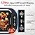 Smokeless Indoor Grill, CUSIMAX Electric Grill Griddle with LED Smart Display & Tempered Glass Lid, 1500W Portable Korean BBQ Grill, Non-stick Removable Grill & Griddle Plate, Temperature 220? to 450?