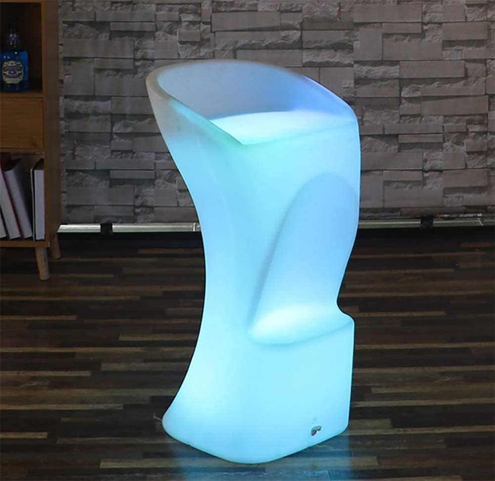 Sunset Projector LED Light Feet Shaped Bar Stool RGB 16 Colors with Remote Control IP68 Waterproof and USB Charging Chair for Indoor and Outdoor (Color : #2) (#1)