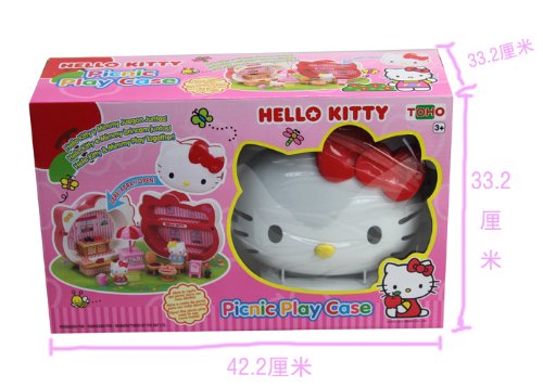 Hello Kitty Picnic Play Case Playset : Amazon.sg: Toys