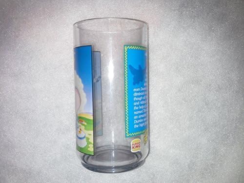 Miniatura 2 de Burger King Dumbo Kids - Vaso de plástico con diseño de dibujos animados, moderno, reutilizable, 1 unidad