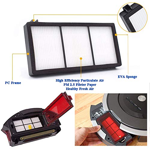 Kit di Ricambi Sostituzione per iRobot Roomba 800