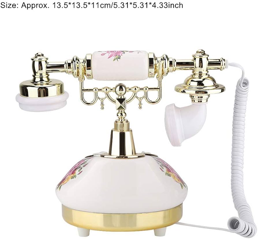 アンティーク電話 Amazon.co.jp: アンティーク電話、レトロな固定電話の家の自宅の