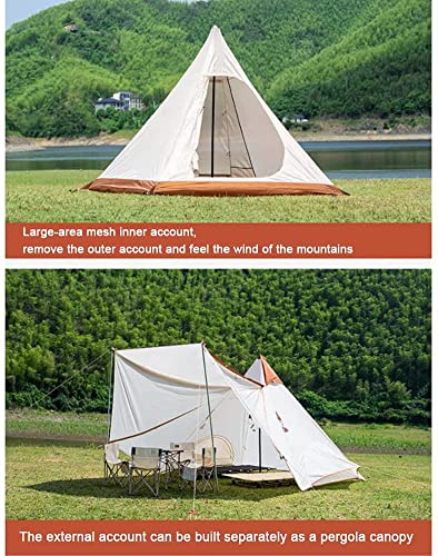 Carpa Familiar Grande GeRRiT con Doble Capa Impermeable miniatura 5