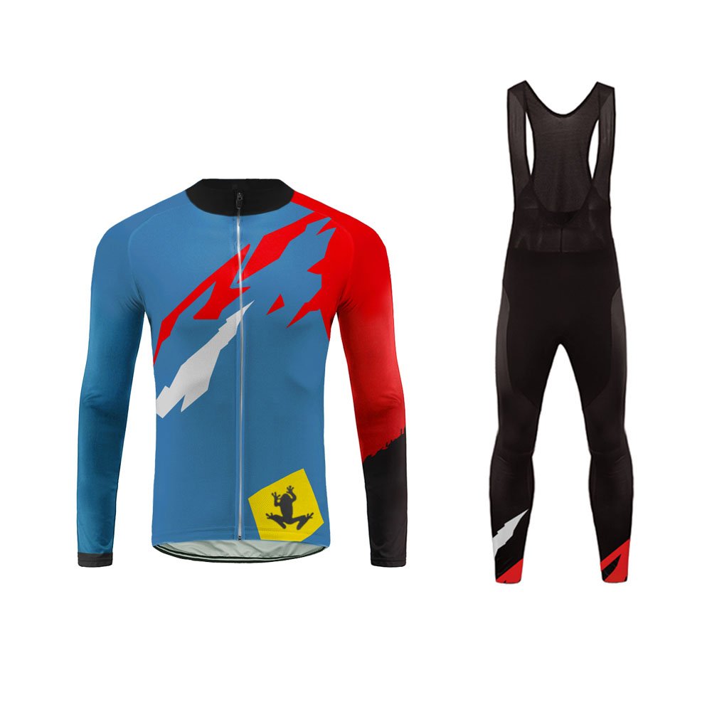UGLY FROG CCKT01 Sports et Loisirs Combinaison Cycliste Maillot + Cuissard A Manche Courte/Longue pour Homme