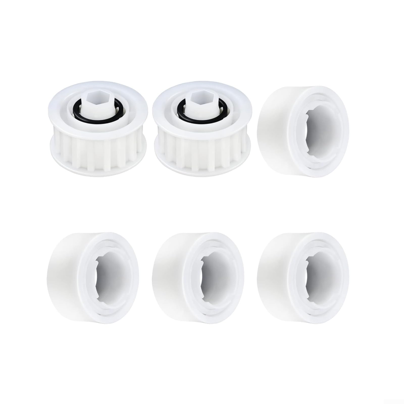 Kit de piezas de repuesto para limpiador de piscinas Dolphin, incluye 9991433-R4 Fine y 9991432-R4 para filtros ultrafinos, anillos 6101611-R4, pistas 9985006-R2, cepillos,