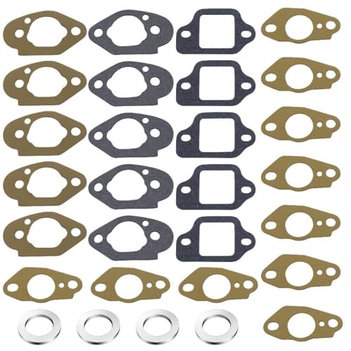 Strongthium Rasenmäher Vergaser Dichtungssatz für Honda GCV160 GCV190 GC160 GC190 GCV135 GSV190– passend für HRX217 HRR216 HRS216 HRR216 HRZ216 Hochdruckreiniger