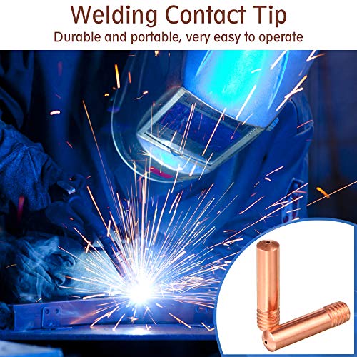30 Pieces Contact Tip Welding Contact Tip Mig Welder Contact Tips Mig Welding Gun Accessories 0.030 Compatible With Hobart H-9/10-9/10 Mig Welder #TOP5