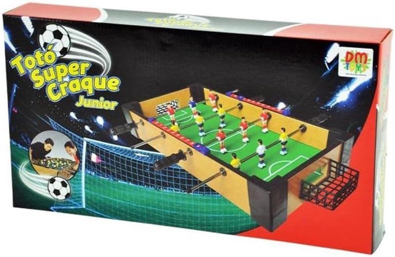 Jogo Pebolim Infantil Totó Super Craque Junior 40,5cm, DM Toys Jogo Pebolim Infantil Totó Super Craque Junior 40,5cm, DM Toys
