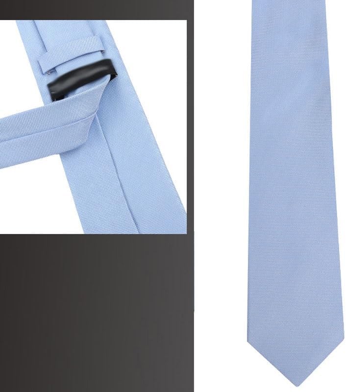 Men's Polyester Silk Yarn Dyed Casual Versatile Suit Accessory Tie