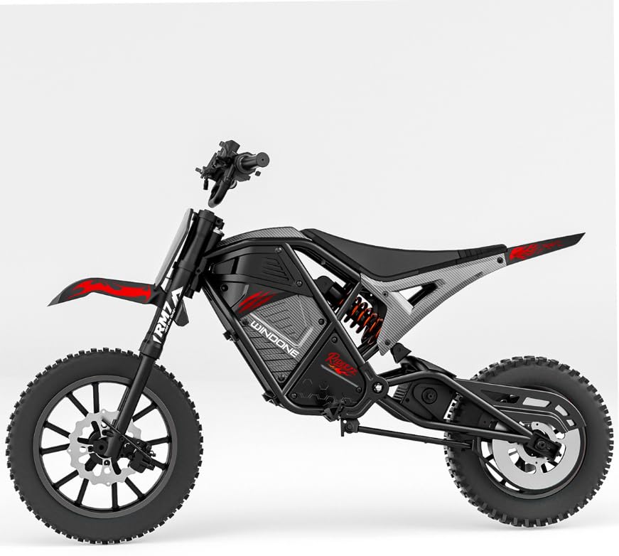 Windone RM7 Electric Dirt Bike, 48V 22.5Ah Up to 37MPH & 45-...