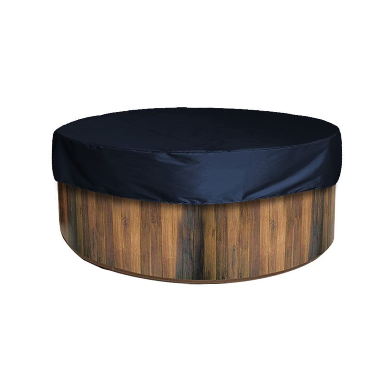 Housse de protection jacuzzi gonflable rond bâche spa étanche bleu